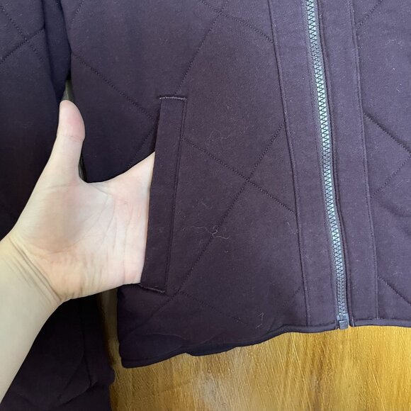 Lululemon Forever Warm Reversible Purple Jacket - Picture 6 of 8